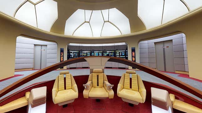 Image for article titled Take a Trip Through Picard's Rebuilt Enterprise in These Amazing Virtual Sets