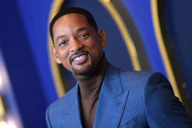 Will Smith arrives for the 94th Annual Oscars Nominees Luncheon at the Fairmont Century Plaza Hotel in Los Angeles, March 7, 2022. (Photo by Valerie MACON / AFP) (Photo by VALERIE MACON/AFP via Getty Images)