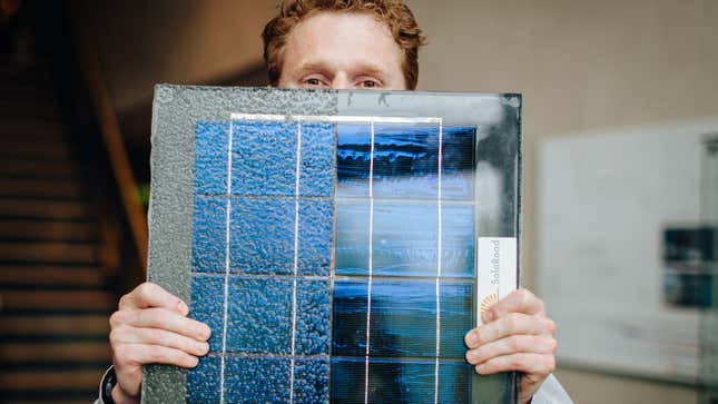Image for article titled The day when roads will harness solar energy is drawing near