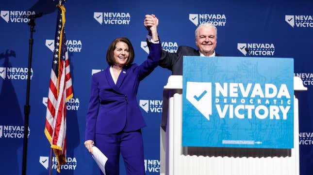 Image for article titled Catherine Cortez Masto&#39;s Win in Nevada Means Democrats Will Hold the Senate
