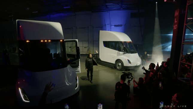 Image for article titled We Still Don&#39;t Know Anything About the Tesla Semi