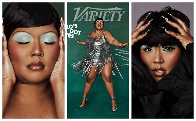 Image for article titled Lizzo Teases New Album, Prime Video Series, in Gorgeous Variety Cover