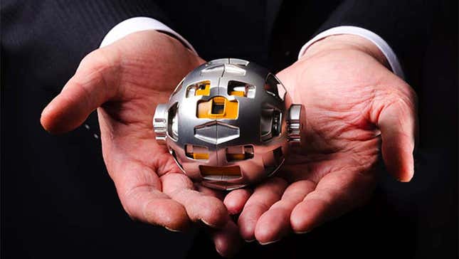 Imagen para el artículo titulado Los creadores de los primeros Transformers quieren lanzar un robot a la Luna que se parece a BB-8