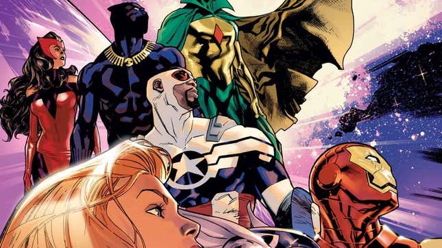 Cover art for 2023's The Avengers #1.