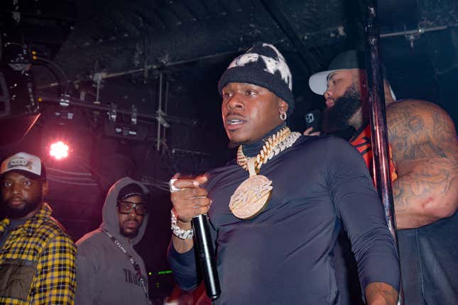 DaBaby performs at Sapphire New York on April 02, 2023 in New York City.