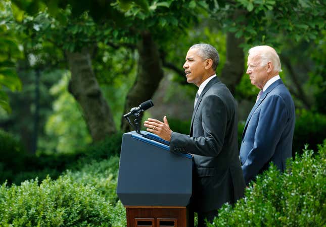An Obamacare booster as Obama’s vice president.