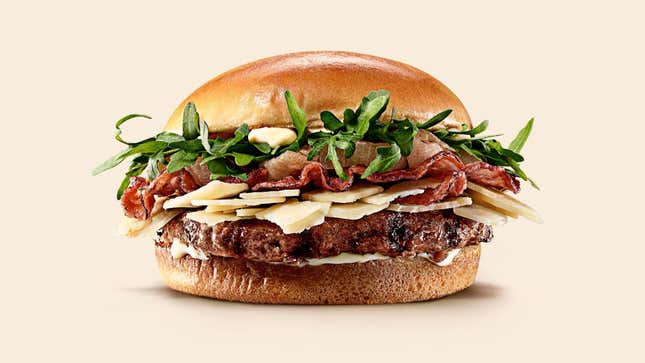 Image for article titled Burger King’s going Italian with a Parmigiano Reggiano Burger