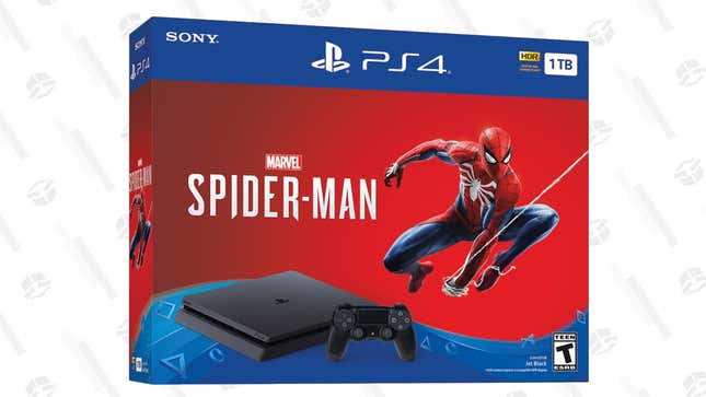 PS4 Slim + Marvel’s Spider-Man | $199 | GameStop