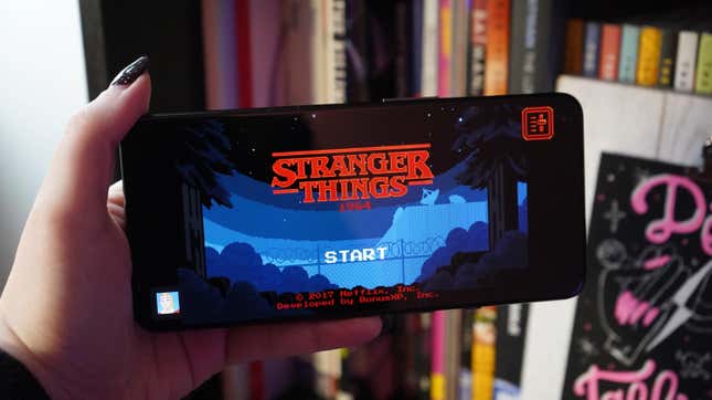 El juego de Stranger Things en un smartphone. Netflix trabaja en un juego de acción FPS de última generación