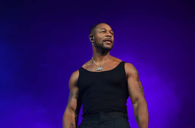 Tank performs in concert at State Farm Arena on March 30, 2023 in Atlanta, Georgia.