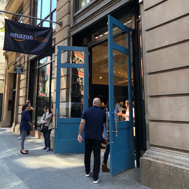 Image for article titled A visit to Amazon 4-star, the online retailer’s newest physical store