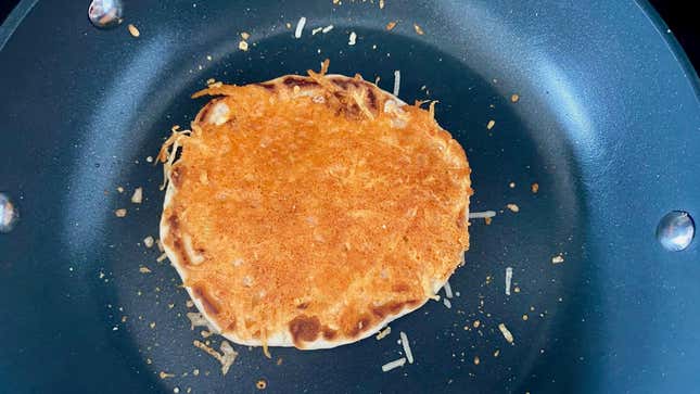 Image for article titled Crispy Cheese Lovers Rejoice, You Can Frico Your Pancakes