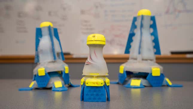 Leak-detecting robot squad.