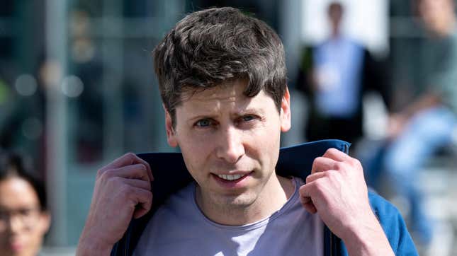 Sam Altman, chief executive officer (CEO) of OpenAI and inventor of the AI software ChatGPT, joins the Technical University of Munich (TUM) for a panel discussion
