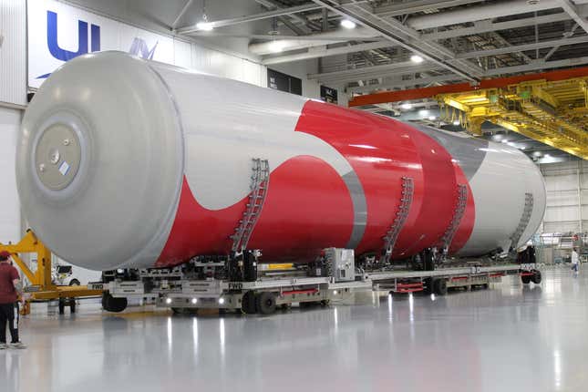 The Vulcan Certification One Booster, May 10, 2022. 