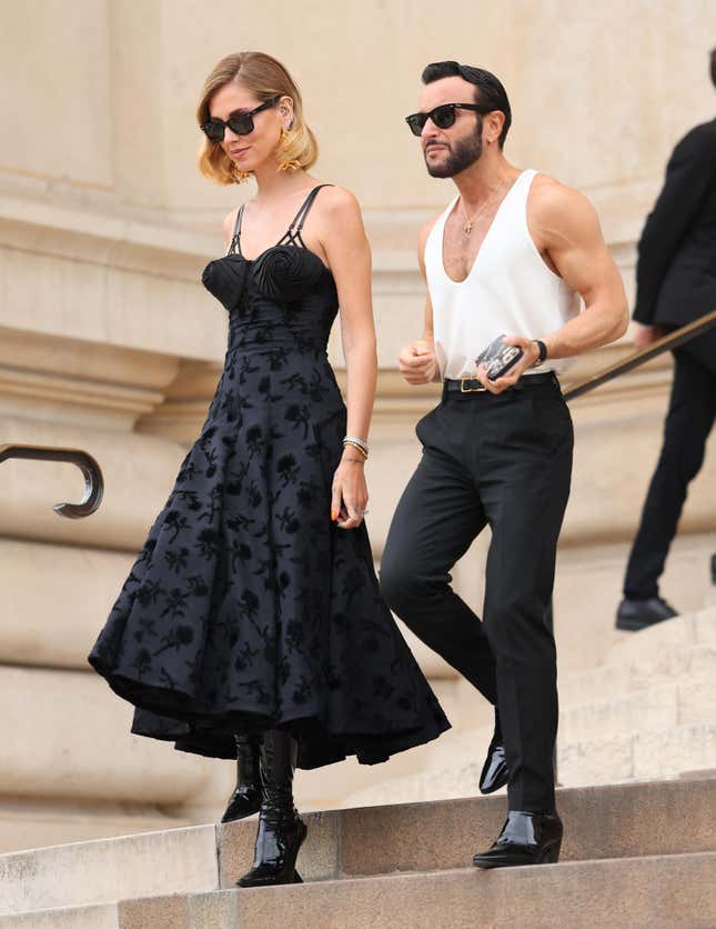 Image for article titled It&#39;s Paris Haute Couture Week and the Celebs Are Wearing...Suits