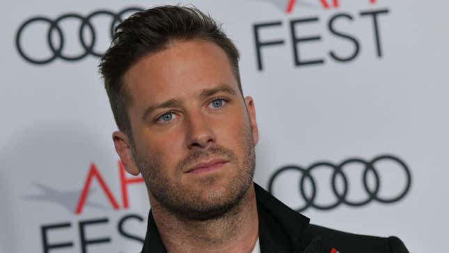 Image for article titled Woman Who Accused Armie Hammer of Rape Says New Docuseries Exploits Her Trauma: ‘They Remind Me of Armie’