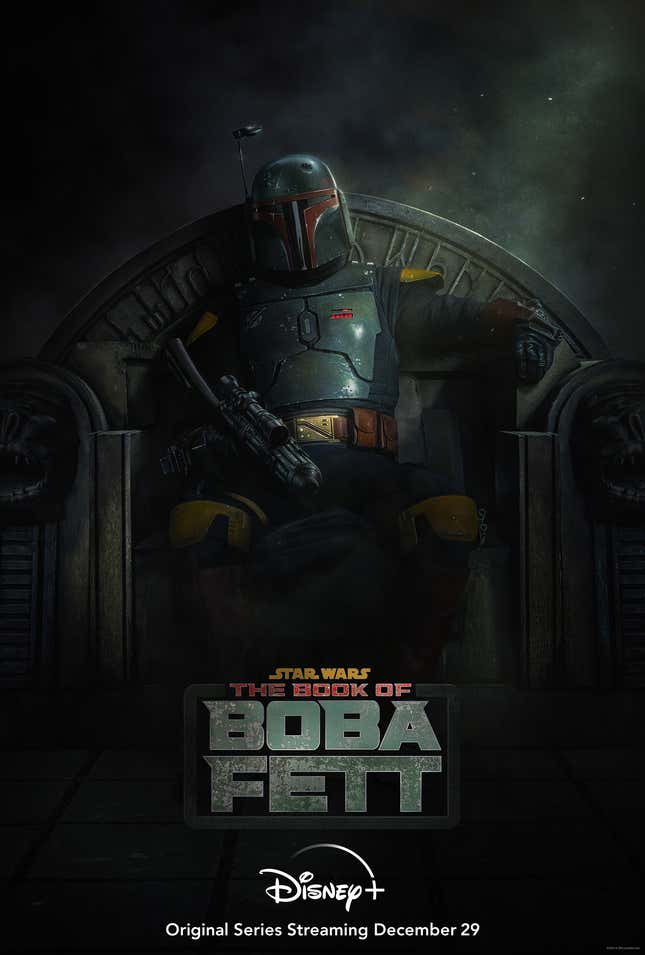 Imagen para el artículo titulado The Book of Boba Fett, la nueva serie de Star Wars, llega en diciembre