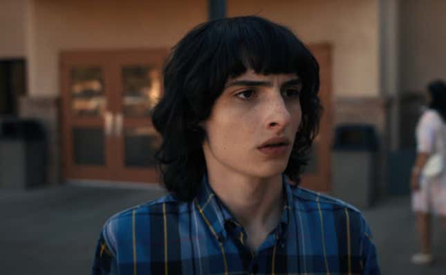 Mike looking lost without Eleven