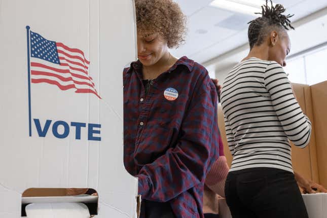 Black Americans voting