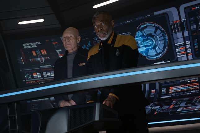 Image for article titled A Couple of Picard’s Best Boys Are Back on the Bridge