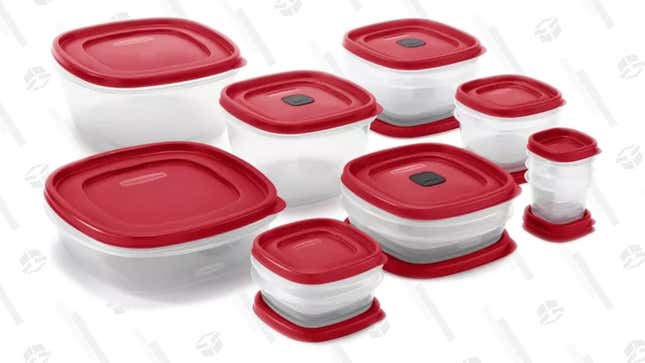 Rubbermaid 28pc Plastic Food Storage Container Set | $8 | Target