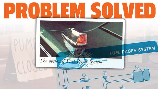 Image for article titled Chrysler&#39;s Fuel Pacer System Was A Dazzling Half-Ass Response To The Fuel Crisis