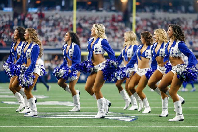 dallas cowboys male cheerleader