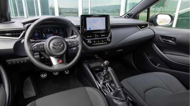 2023 Toyota GR Corolla interior 