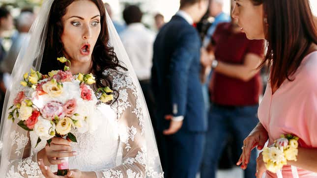 Image for article titled 12 of the Worst Wedding Guest Faux Pas, According to Lifehacker Readers