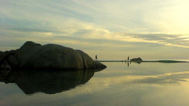 Camps Bay in Capetown, South Africa.