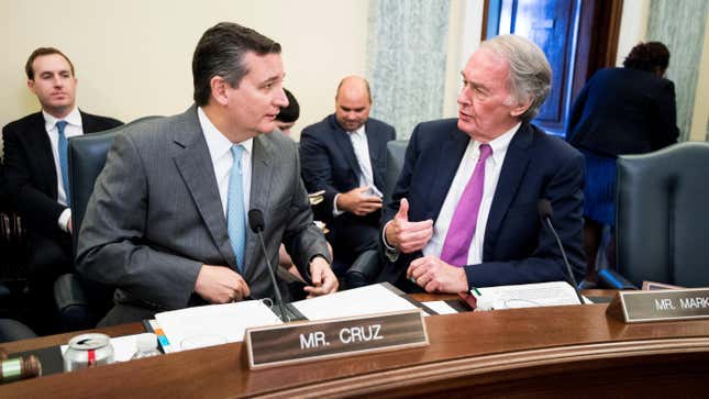 Senators Ted Cruz and Ed Markey