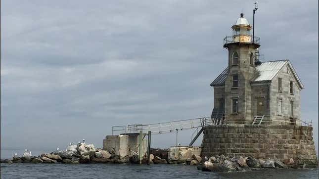 Photo of lighthouse up for auction