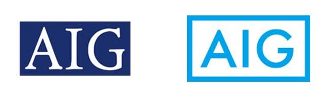 Image for article titled Can sans serif restore AIG’s reputation?