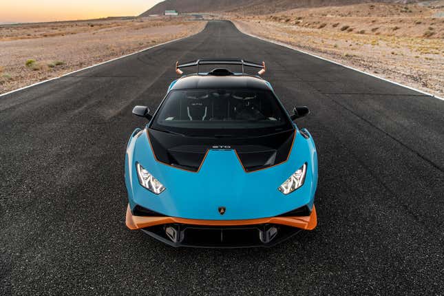 Image for article titled Lamborghini Huracán STO: Drive It Like You Own It