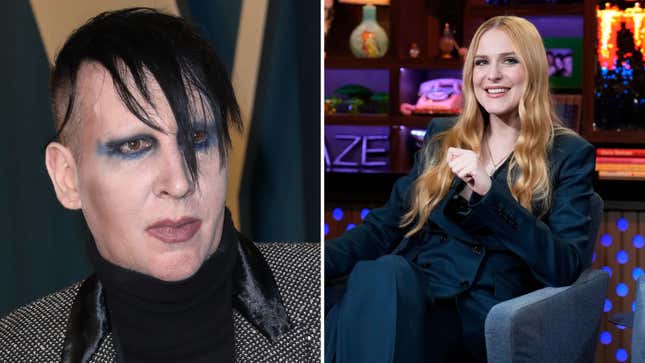 Image for article titled Court Strikes Down Marilyn Manson's Defamation Claims Against Evan Rachel Wood