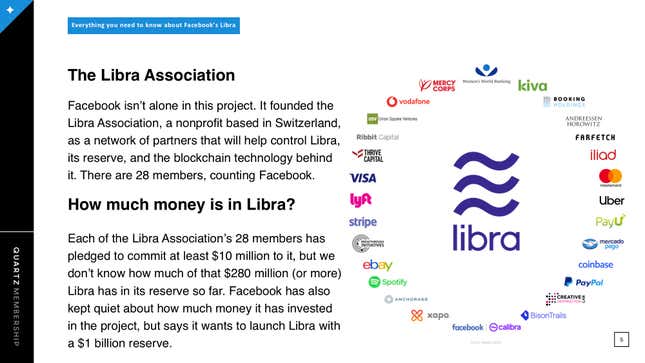 Image for article titled Presentation: Everything you need to know about Facebook’s Libra