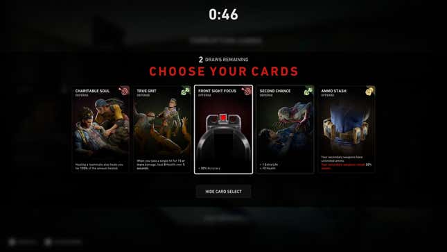 A screenshot from Turtle Rock Studios' Back 4 Blood.