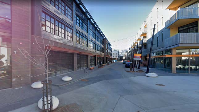 Screenshot of Google Maps Streetview