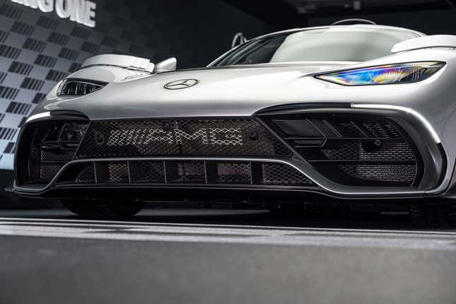 Image for article titled The Mercedes-AMG One Sounds Like the Most Complicated Road Car That Has Ever Existed