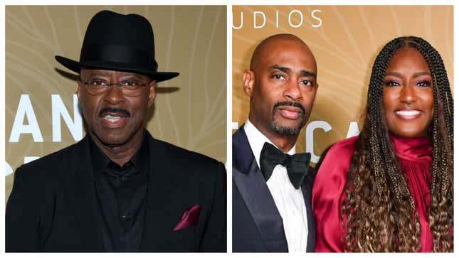 2023 ABFF Honors honorees Courtney B. Vance, left; Charles D. King and wife Stacey Walker-King.