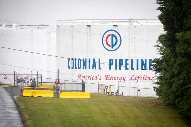Image for article titled The Colonial Pipeline Was Fine, But Its Owner Shut It Down To Make Sure They'd Get Paid Correctly