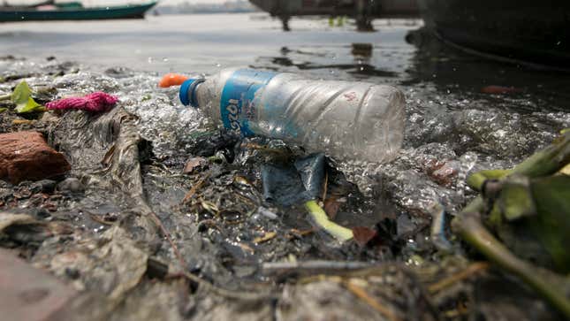 PFAS chemicals end up in our environment through the plastic products and other trash we throw out. 