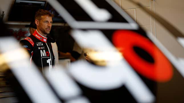 Image for article titled F1 Champion Jenson Button&#39;s NASCAR Cup Series Debut Was a Trial by Fire