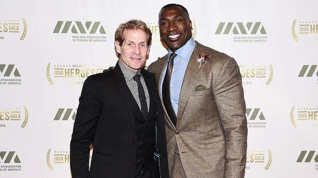 Image for article titled Skip Bayless Was Wrong When He Came Hard After Shannon Sharpe on National TV