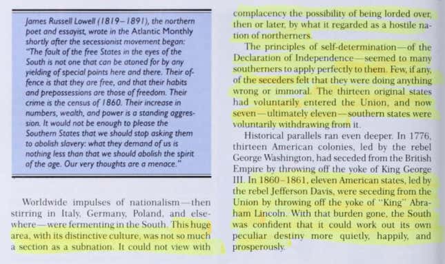 Image for article titled We Found the Textbooks of Senators Who Oppose The 1619 Project and Suddenly Everything Makes Sense