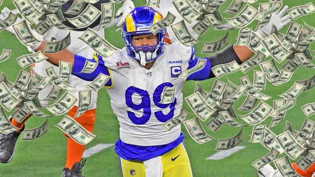 Aaron Donald Almost Retired, Then the Rams Gave Him $95 Million