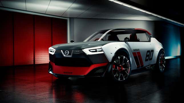 A rendering of the The Nissan IDx Nismo concept car.