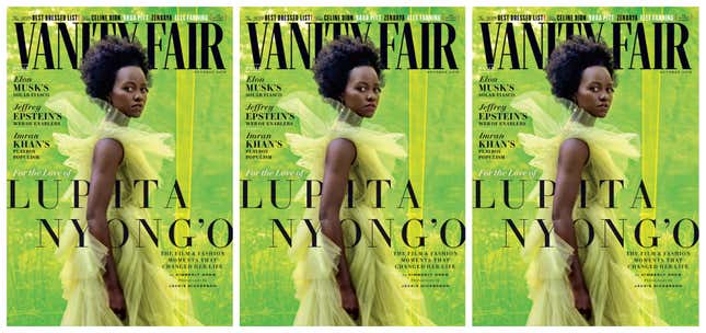 Image for article titled Lupita Nyong’o Stuns on Vanity Fair’s October Cover