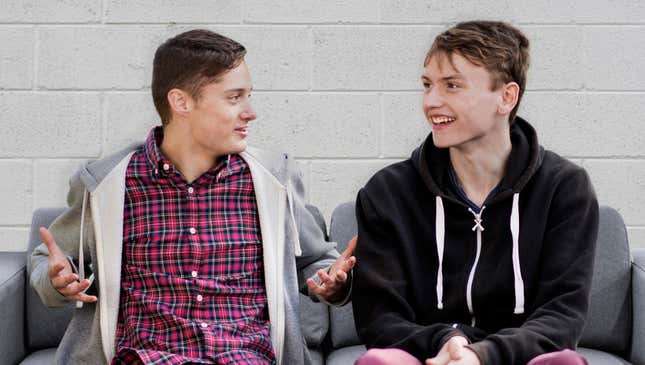 Image for article titled College Freshman Has Friend From Home Visiting Way Too Soon